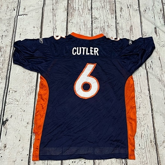 Kids Boys Jay Cutler Denver Broncos Reebok NFL Football Sports Jersey - Picture 5 of 5